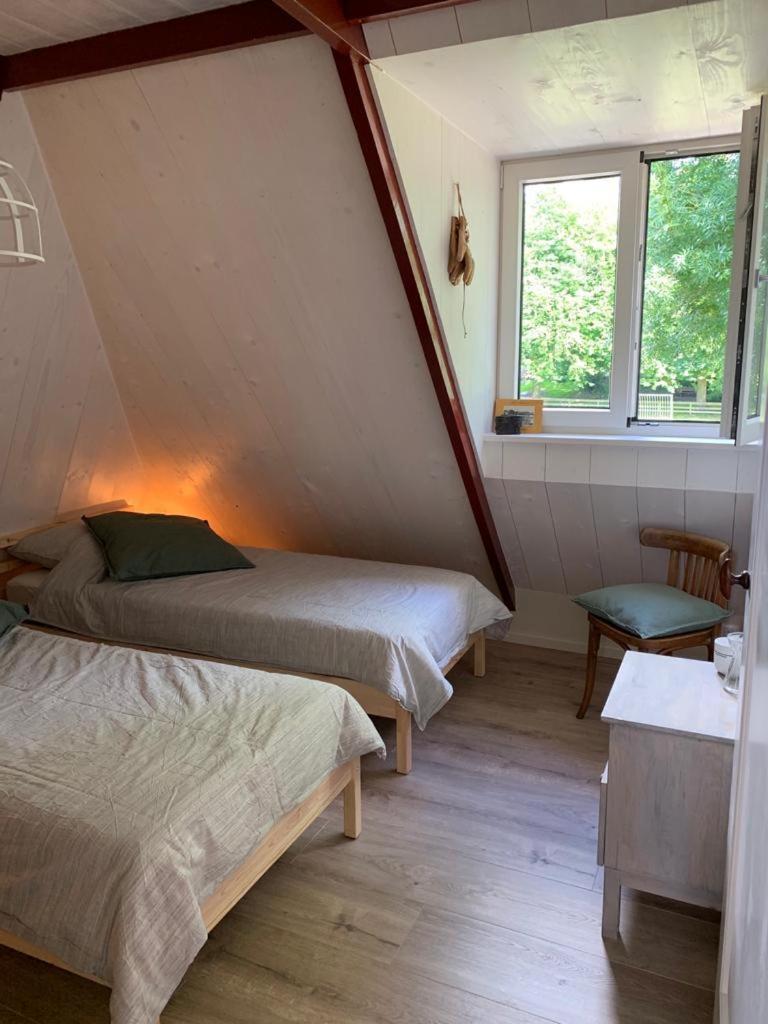 Vakantiehuis In Friesland Voor De Hele Familie Huns Εξωτερικό φωτογραφία